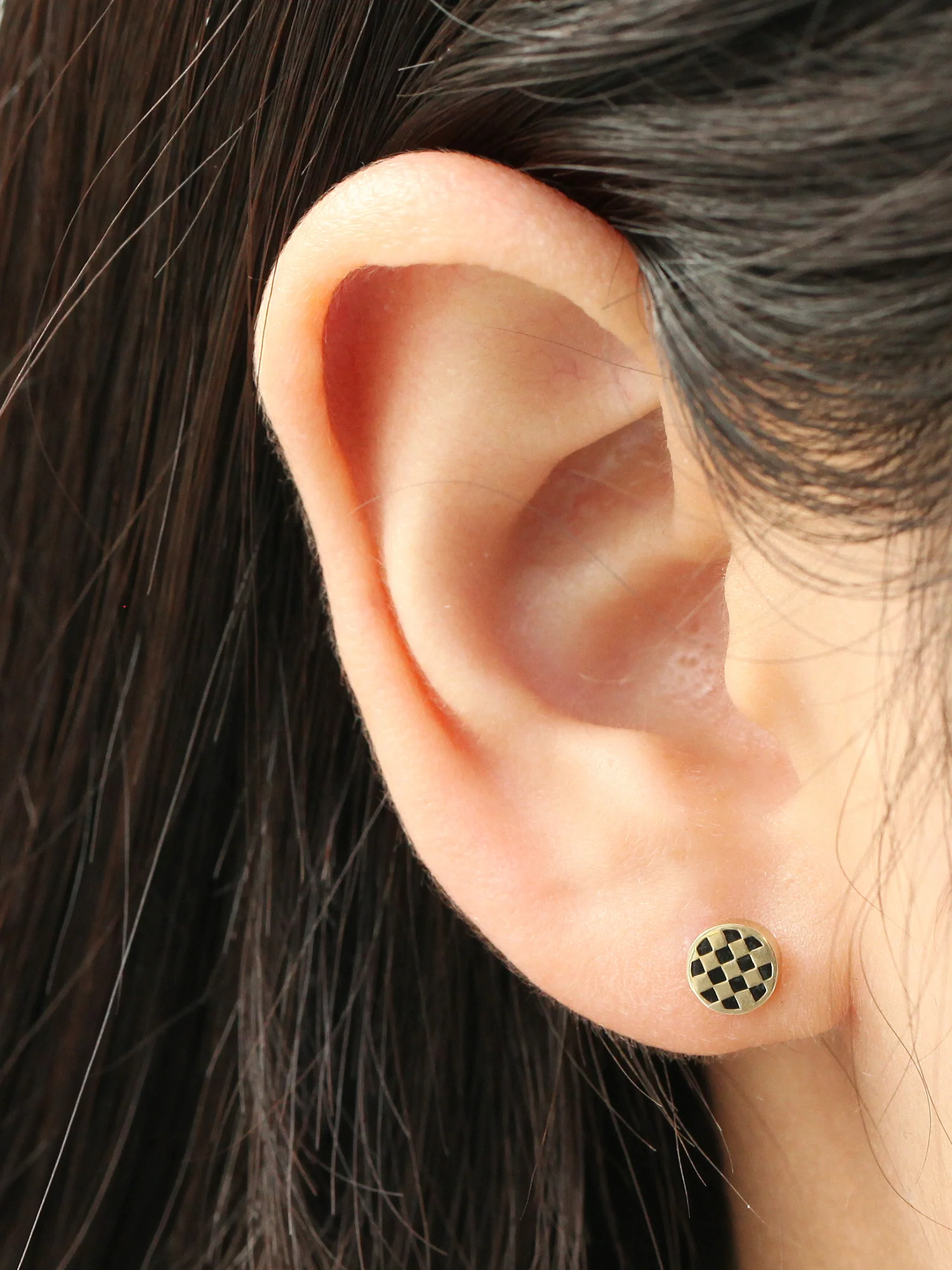 14K Gold Captain Black cartilage earring 20g - Image 6